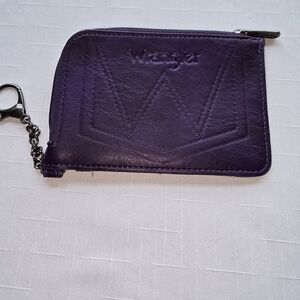 Wrangler Purple Key & Card Holder Vegan Leather Colorful Utility Tomato Girl